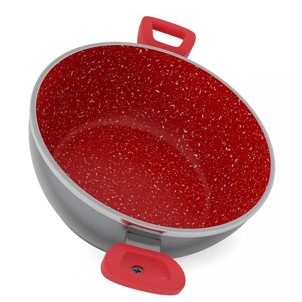 Panela Philco PPH280ACR Redstone com Tampa de Vidro 6,1L - 2