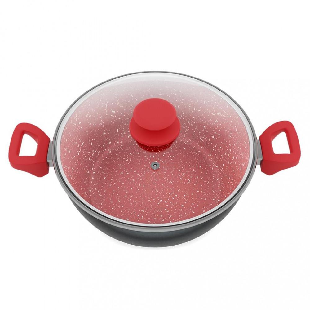 Panela Philco PPH280ACR Redstone com Tampa de Vidro 6,1L - 4