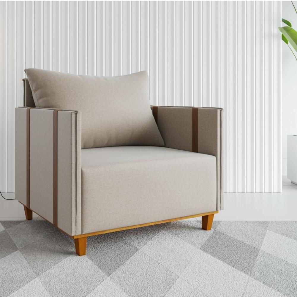 Poltrona Linho Living Mult Viero - 1