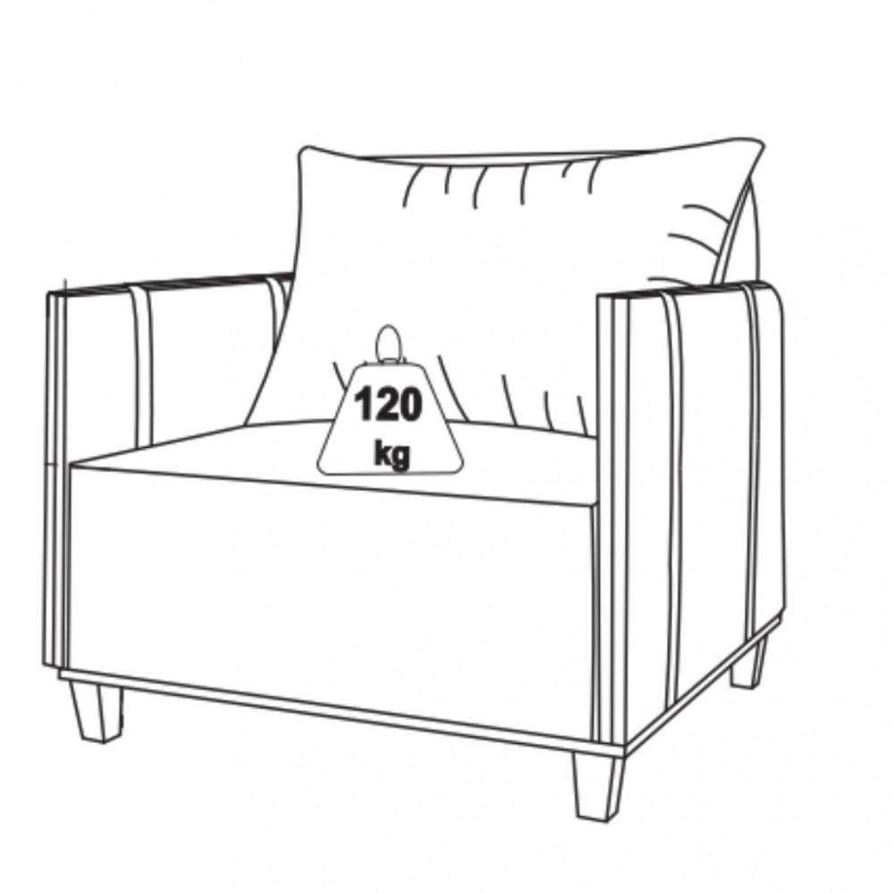 Poltrona Linho Living Mult Viero - 3