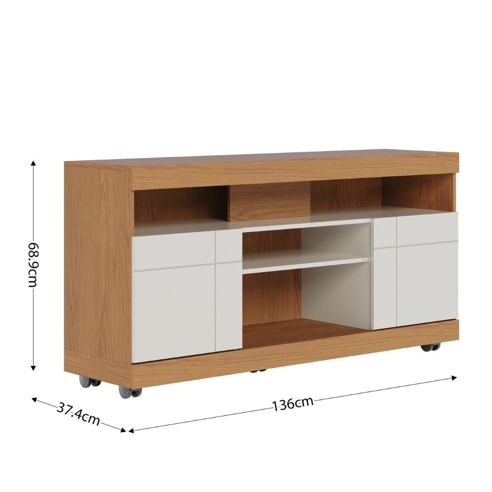 Rack para Tv até 47 Polegadas 2 Portas Yara Colibri - 2