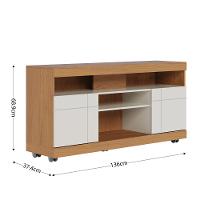 Rack para Tv até 47 Polegadas 2 Portas Yara Colibri - 2