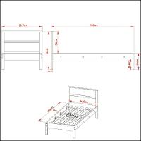 Cama Solteiro CM8004 Tecnomobili - 4