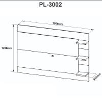 Painel para TV até 65 Polegadas PL3002 Tecnomobili - 3