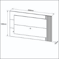 Painel para TV até 65 Polegadas com LED PL3003 Tecnomobili - 4