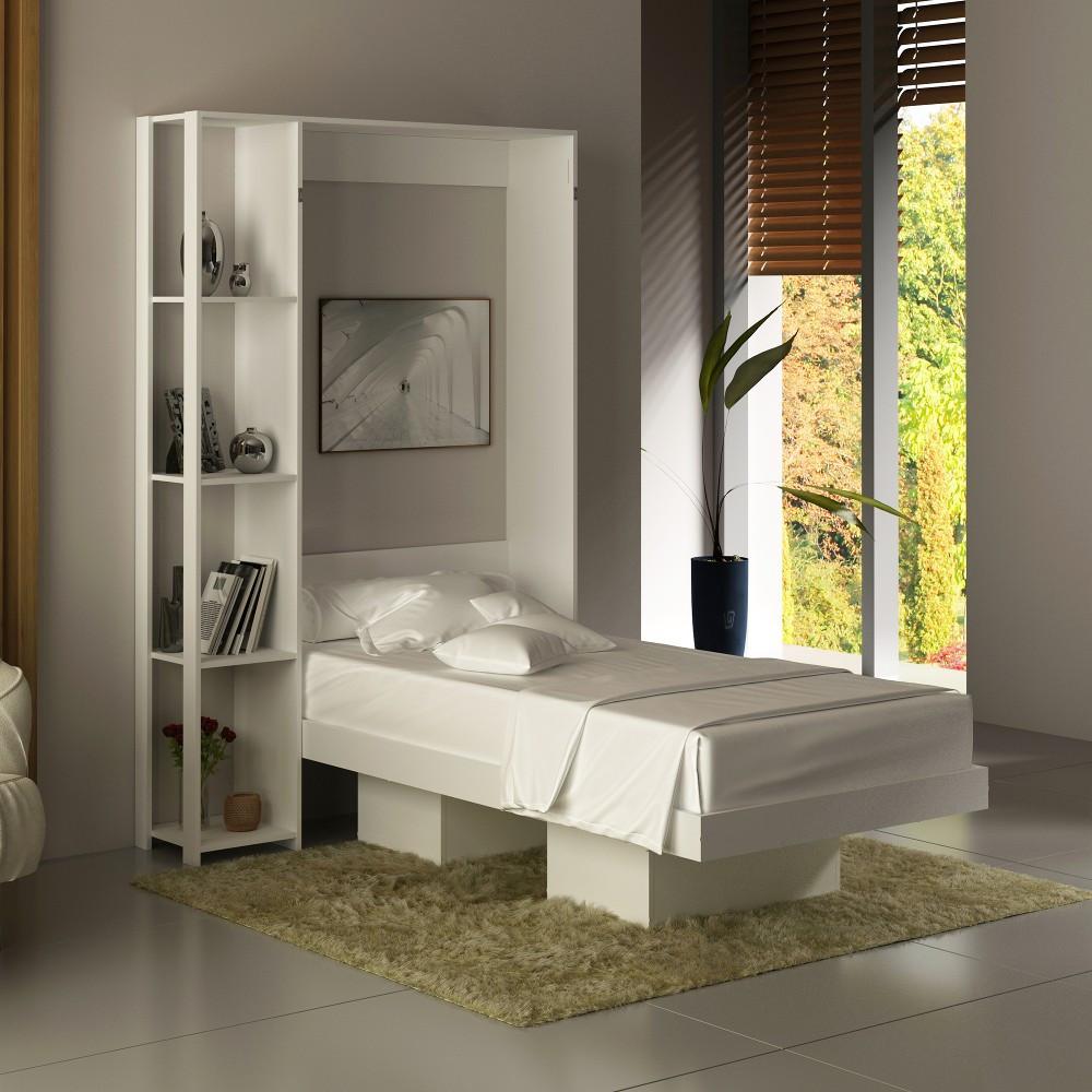 Cama Articulada Solteiro 4 Prateleiras 2 Nichos CM8013 Tecnomobili - 2