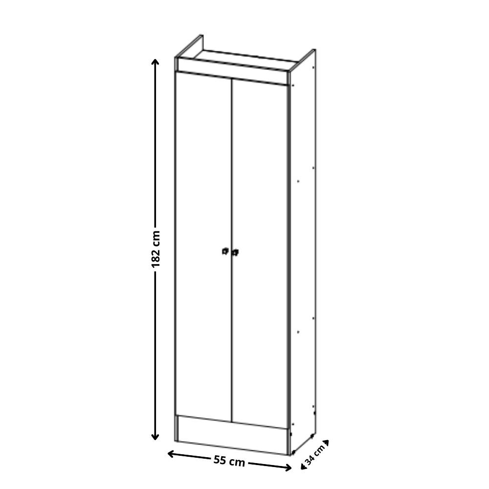 Multiuso 2 Portas Space THB - 4