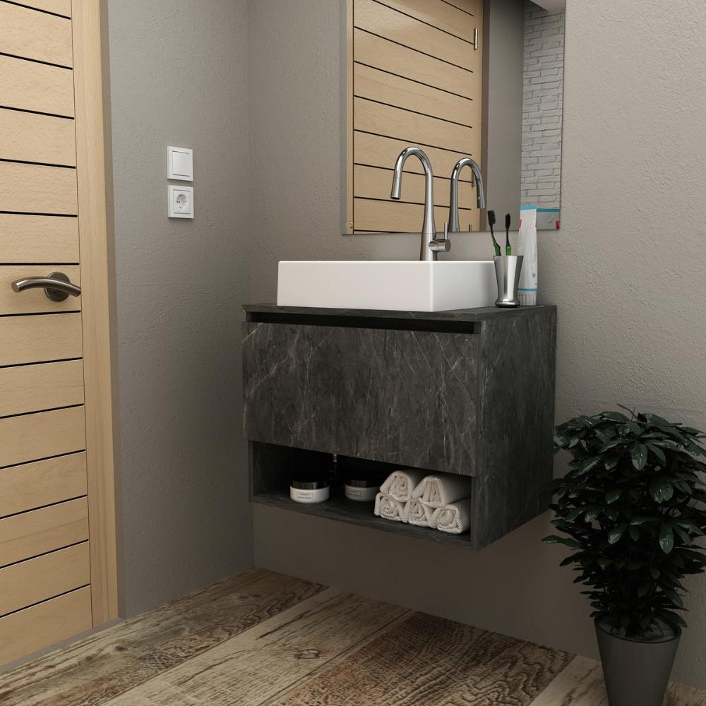 Gabinete para Banheiro 1 Porta BN3606 Tecnomobili - 1