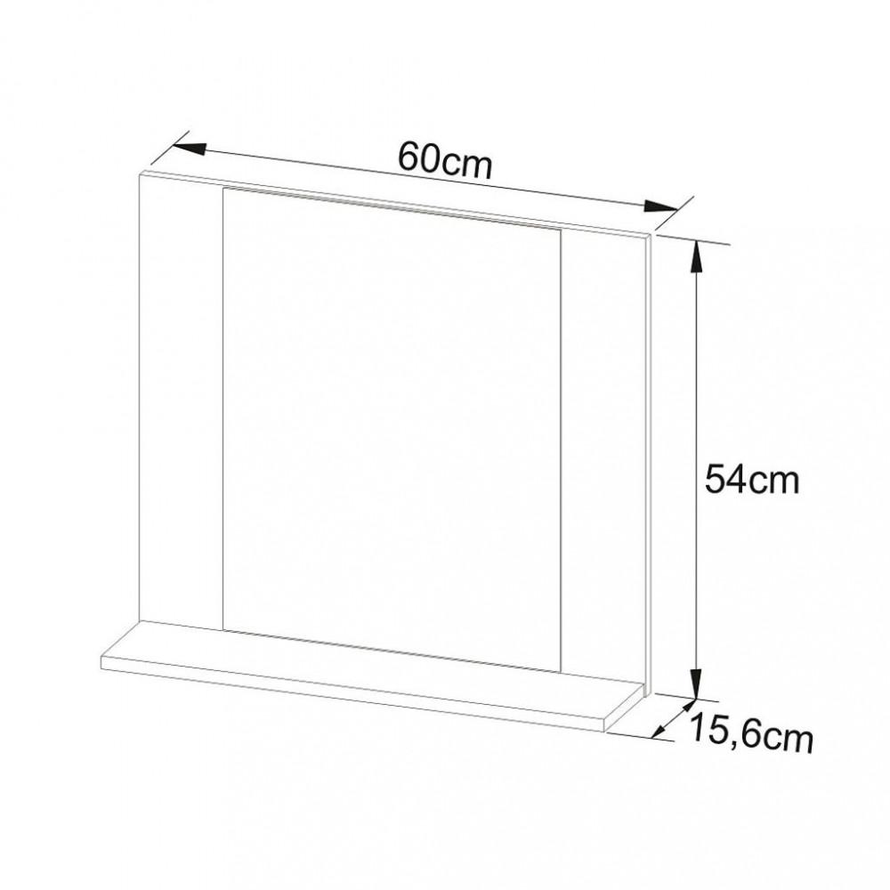 Espelheira para Banheiro BN3610 Tecnomobili - 4