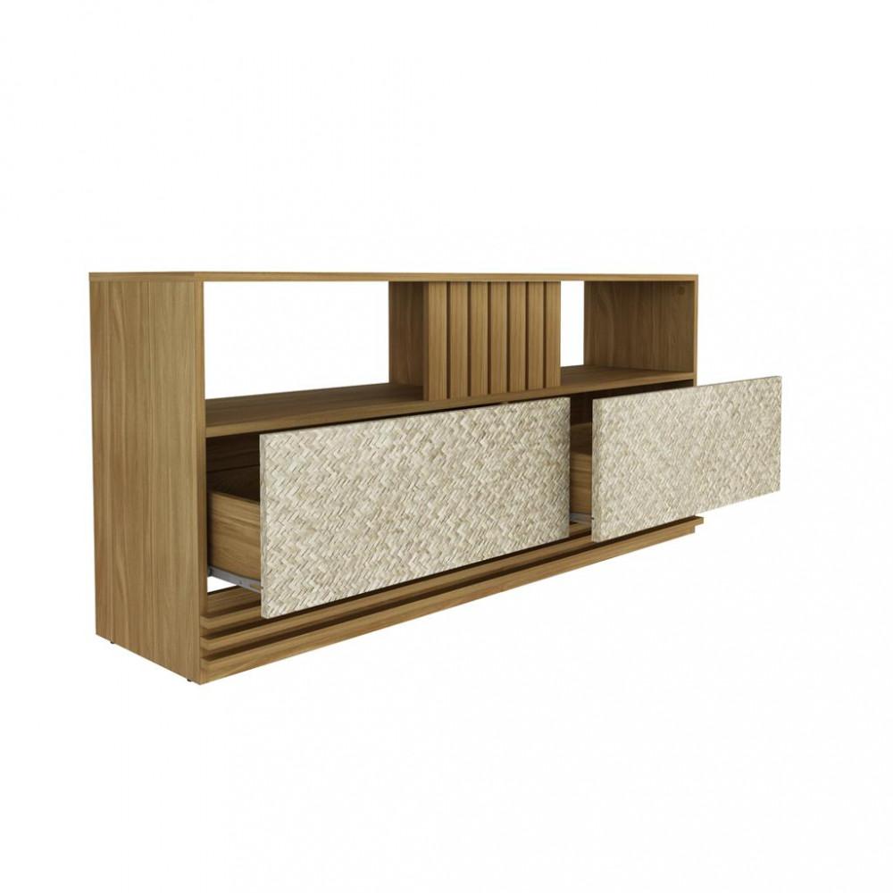 Rack para TV de Até 42 Polegadas 2 Gavetas R1479 Tecnomobili - 3