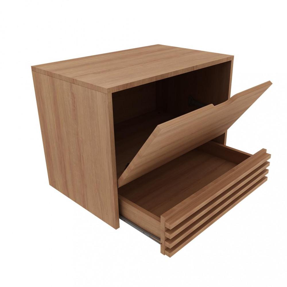 Gabinete para Banheiro Suspenso 1 Porta 1 Gaveta BN3613 Tecnomobili - 3