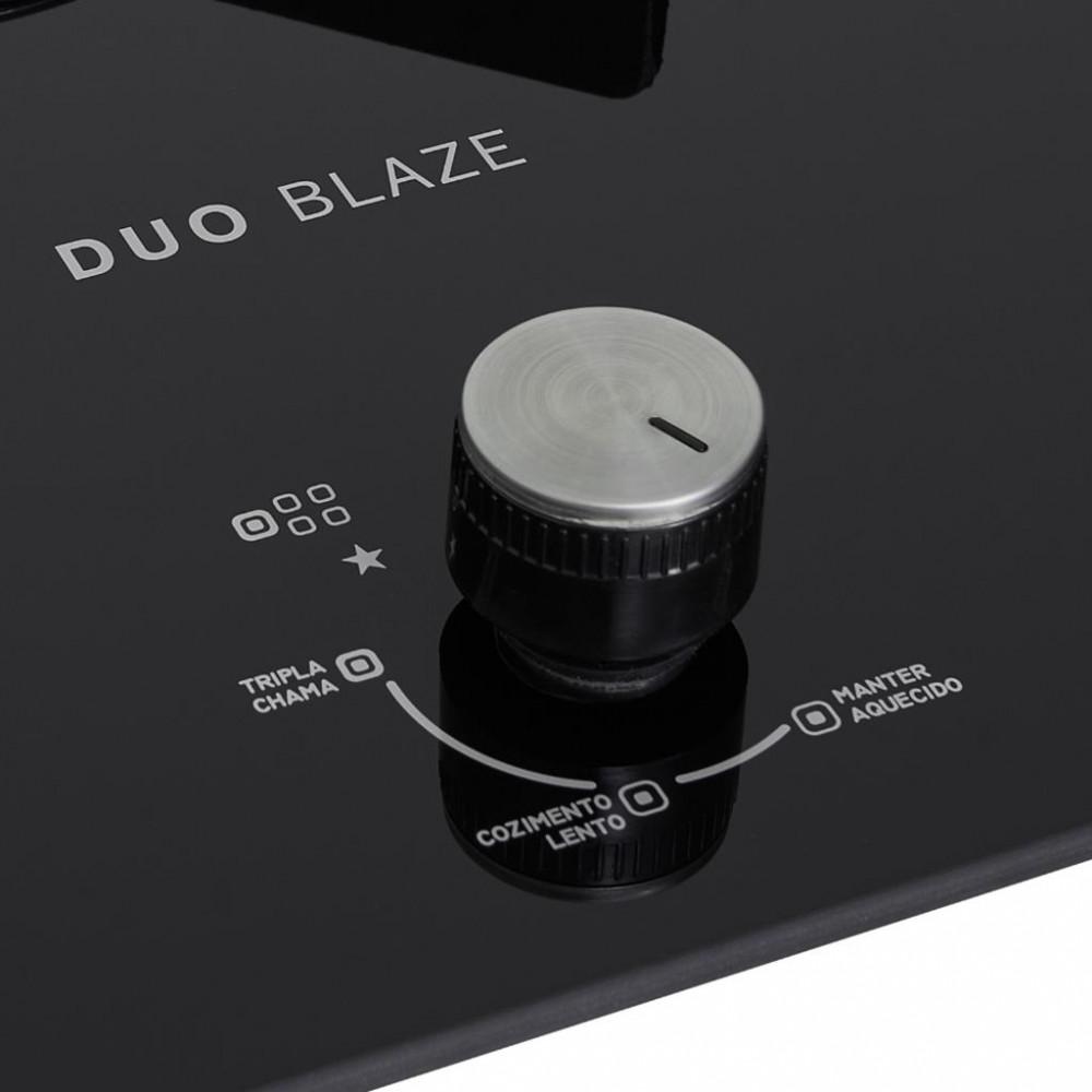 Cooktop 5 Bocas Fischer Tripla Chama Infinity Mesa Vidro - 3