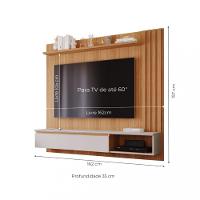 Painel para TV Até 60 Polegadas 1 Porta Ripado Panama Plus Permobili - 3