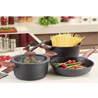 Jogo de Panelas MTA Titanium Premium 3 Peças Tampa de Vidro - 2