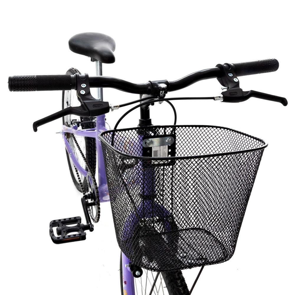 Bicicleta Infantil Kiss Com Cesta Aro 20 Free Action - 3