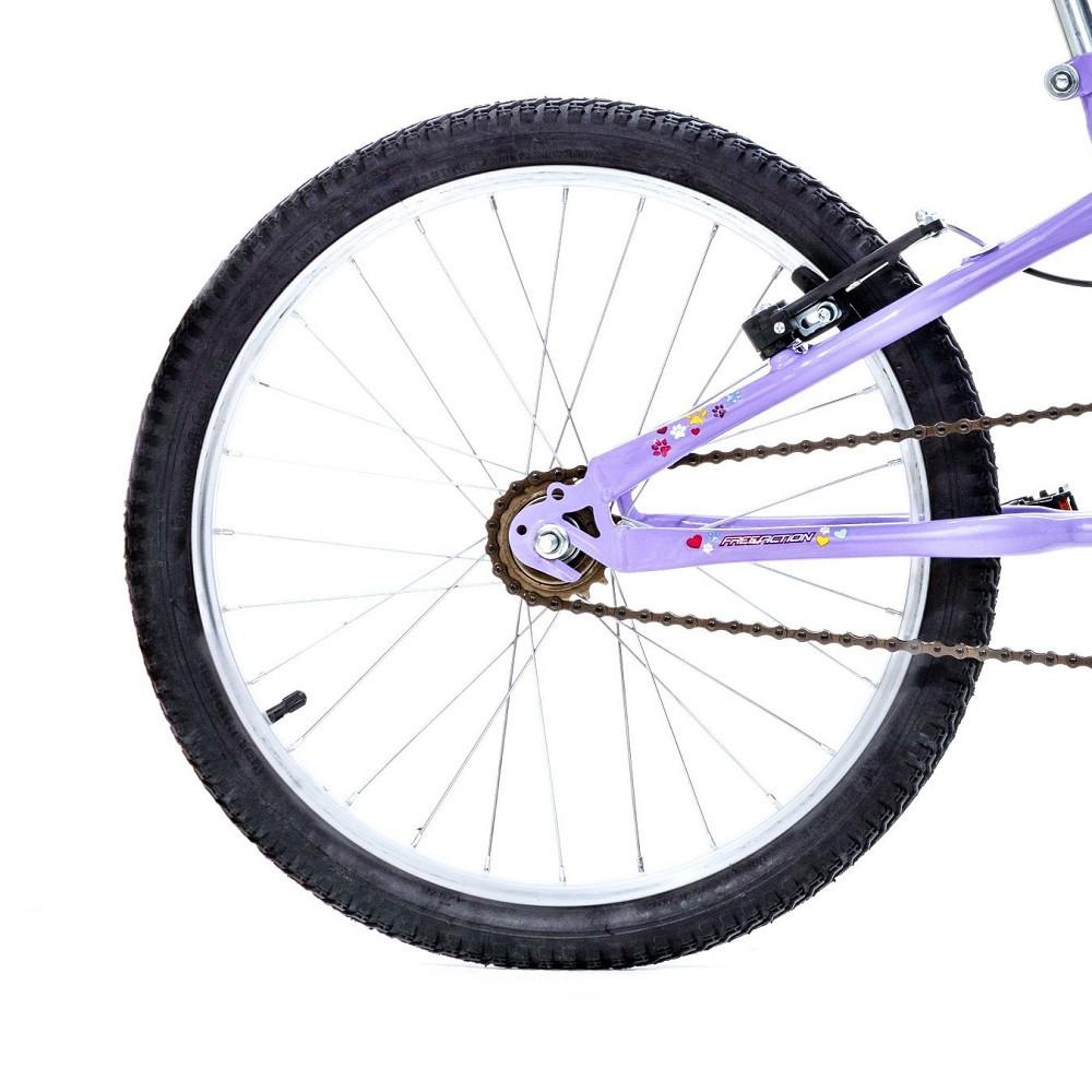 Bicicleta Infantil Kiss Com Cesta Aro 20 Free Action - 5