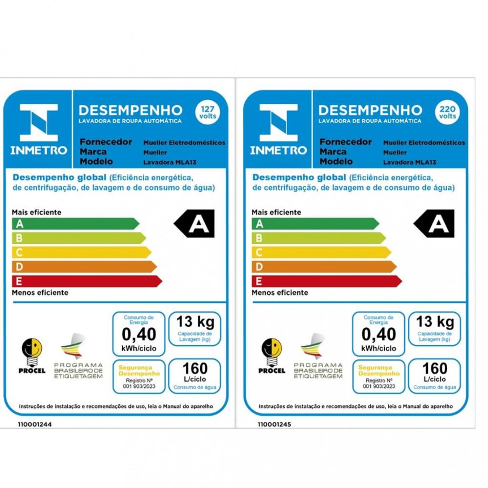 Lavadora Mueller Automática MLA13 13kg - 5