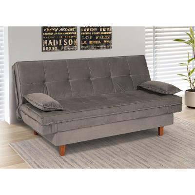 Sofá Cama 3 Lugares 192cm Veludo Holanda Berflex