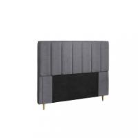 Cabeceira Estofada Casal 140cm Veludo Veneza Dobuê - 2