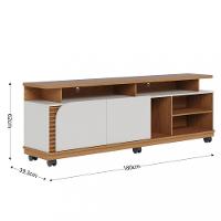 Rack para TV até 75 Polegadas 2 Portas Jurerê 1.8 Colibri