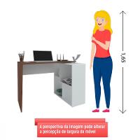 Escrivaninha Com Nichos Urban II Artany - 6