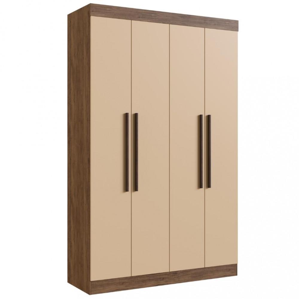 Guarda Roupa Solteiro 4 Portas 4 Gavetas Orlando Doripel - 2