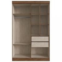 Guarda Roupa Solteiro 4 Portas 4 Gavetas Orlando Doripel - 3