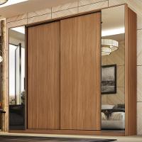 Guarda Roupa Casal 2 Espelho 4 Portas Flex 4 Gavetas Laredo Demartêz - 1