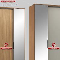 Guarda Roupa Casal 2 Espelho 4 Portas Flex 4 Gavetas Laredo Demartêz - 5