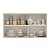 Armário Aéreo 2 Portas com Vidro 120cm Finesse THB - 2