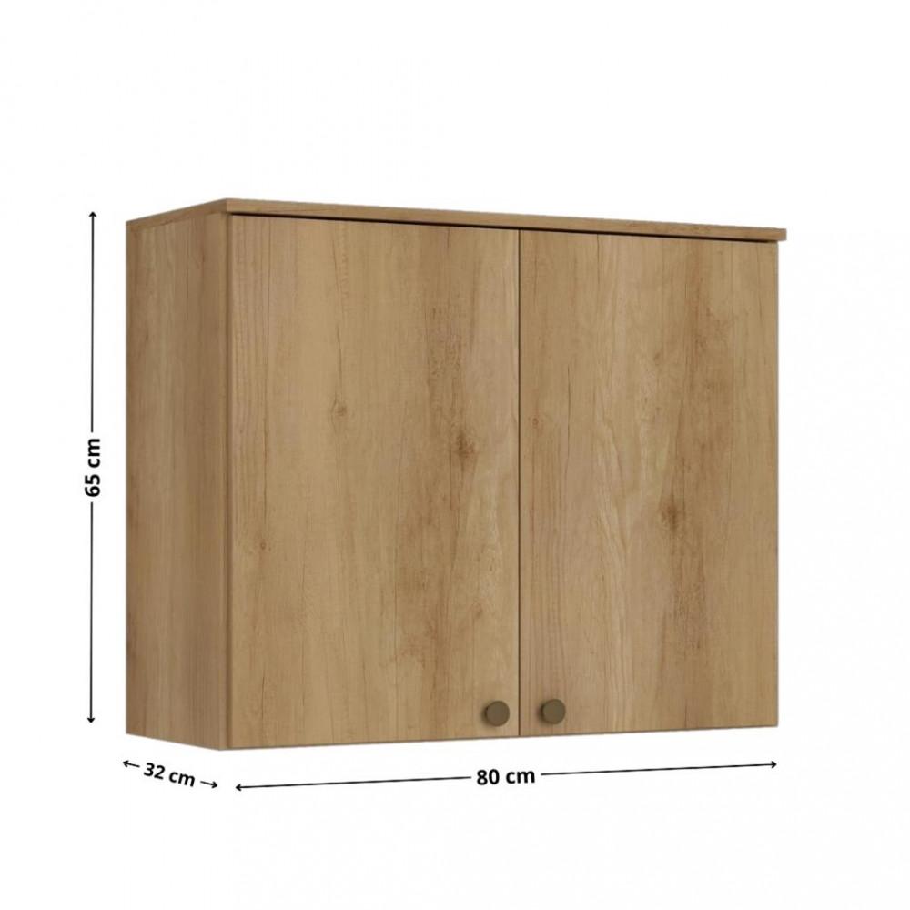 Armário Aéreo 2 Portas 80cm Finesse THB - 3