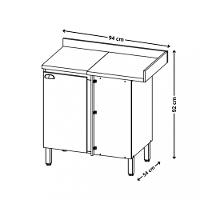 Balcão 1 Porta com Tampo Finesse THB - 4