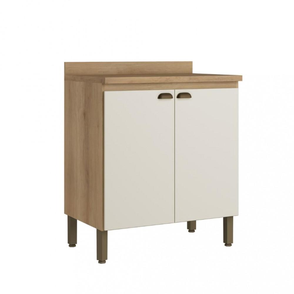 Balcão 2 Portas com Tampo 80cm Finesse THB - 1