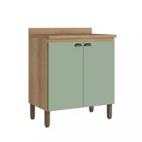 Balcão 2 Portas com Tampo 80cm Finesse THB - 1