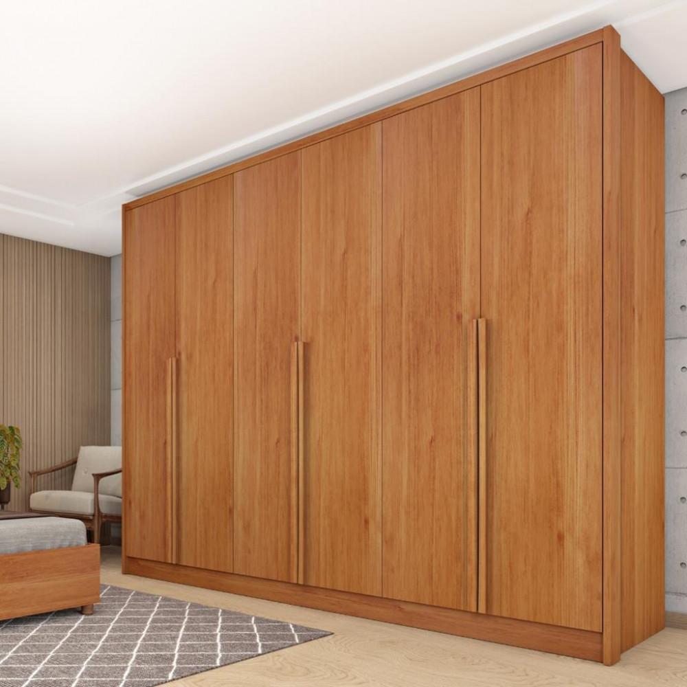 Guarda Roupa Casal 6 Portas 6 Gavetas Realeza Tcil - 1