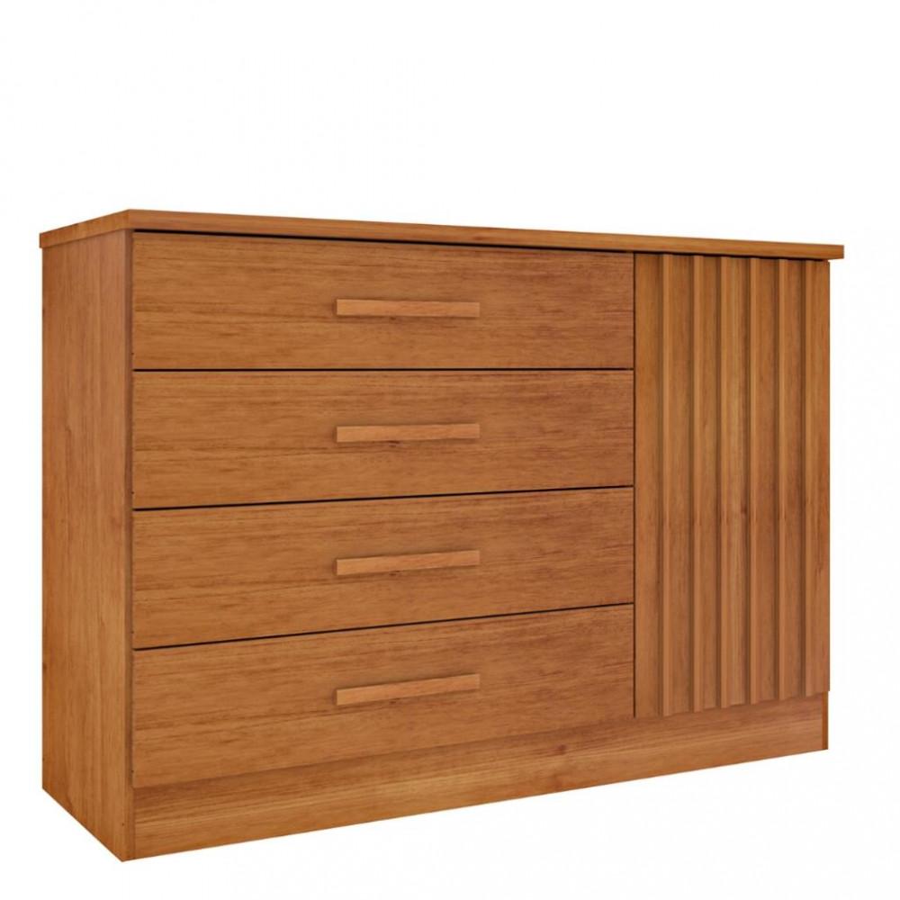 Cômoda 4 Gavetas Ripado Barcelona Tcil - 2