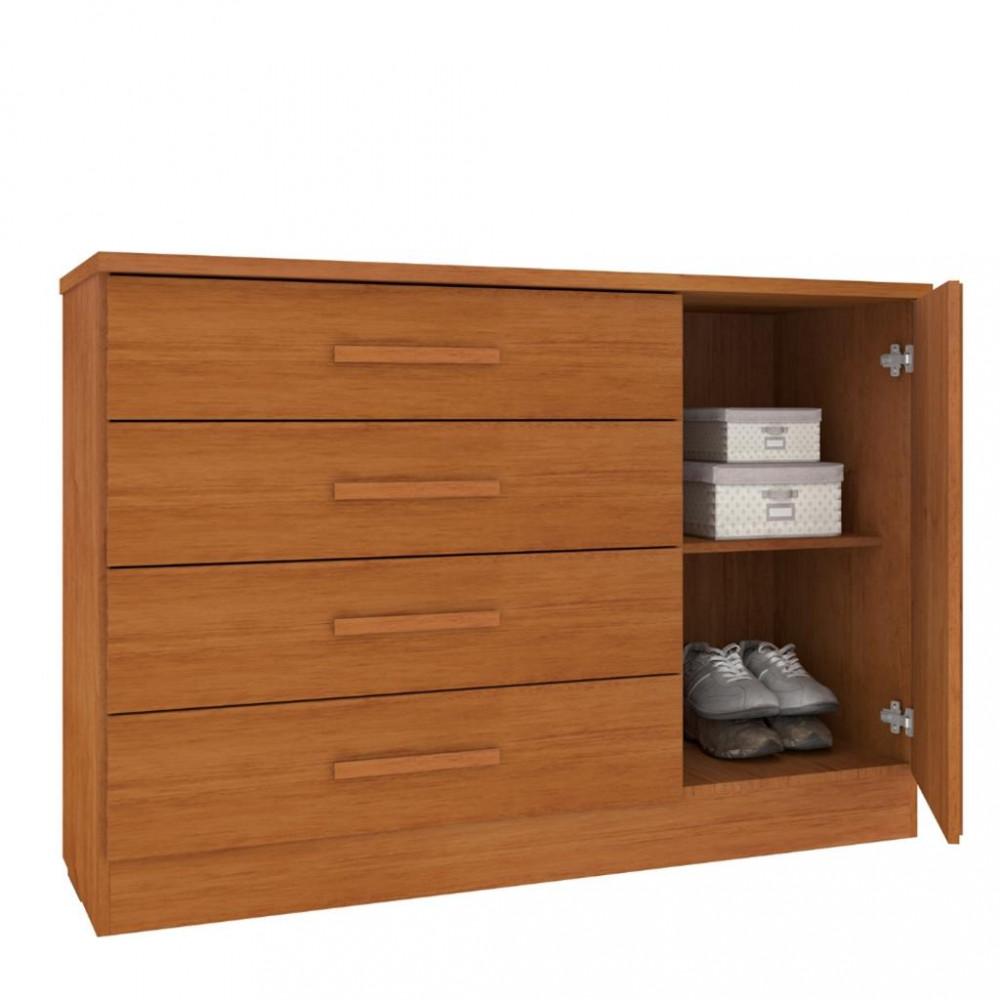 Cômoda 4 Gavetas Ripado Barcelona Tcil - 3