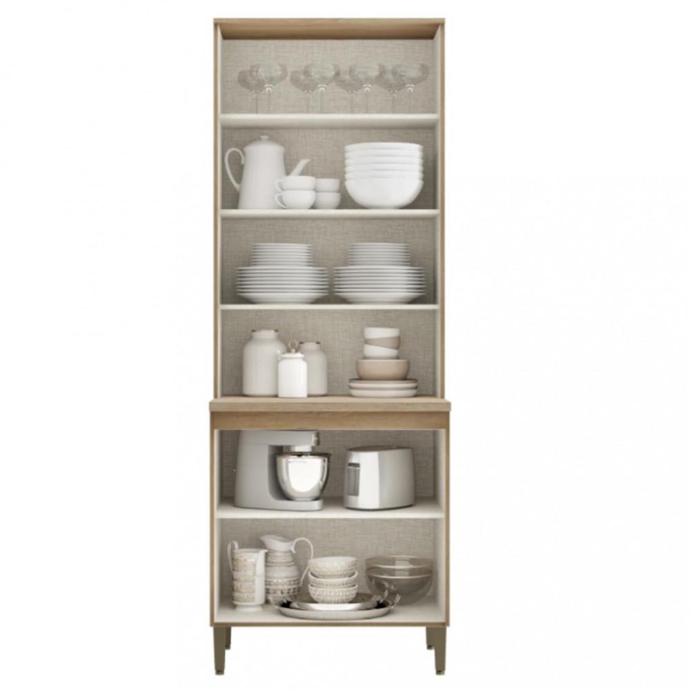 Cristaleira 4 Portas Com Vidro Finesse THB - 2