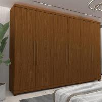 Guarda Roupa Casal com Pés 6 Portas 4 Gavetas Absolut New Gelius - 1