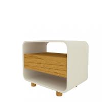 Mesa de Cabeceira 1 Gaveta Innova Gelius - 2