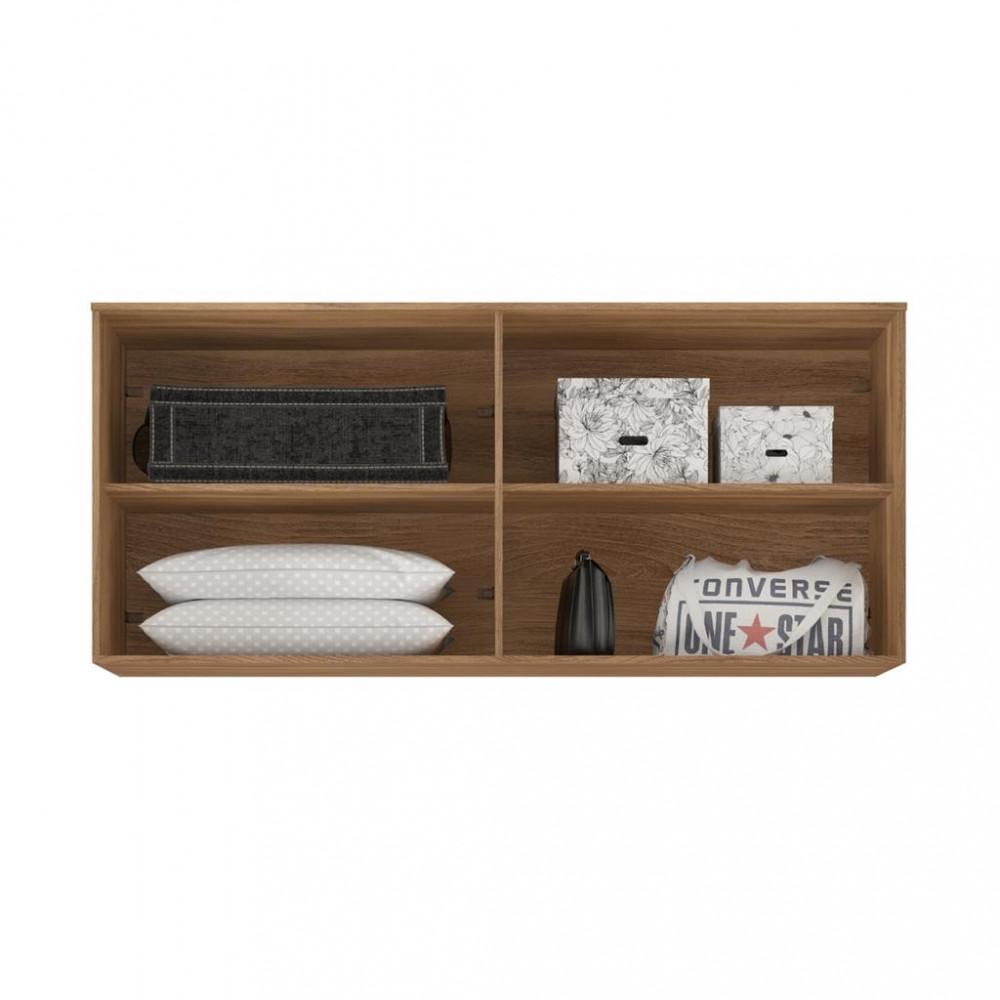 Armário Aéreo 4 Portas Irlanda Demartez - 3