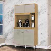 Cozinha Compacta 4 Portas 1 Gaveta 90cm Duda Poquena - 1