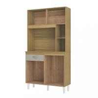 Cozinha Compacta 4 Portas 1 Gaveta 90cm Duda Poquena - 3