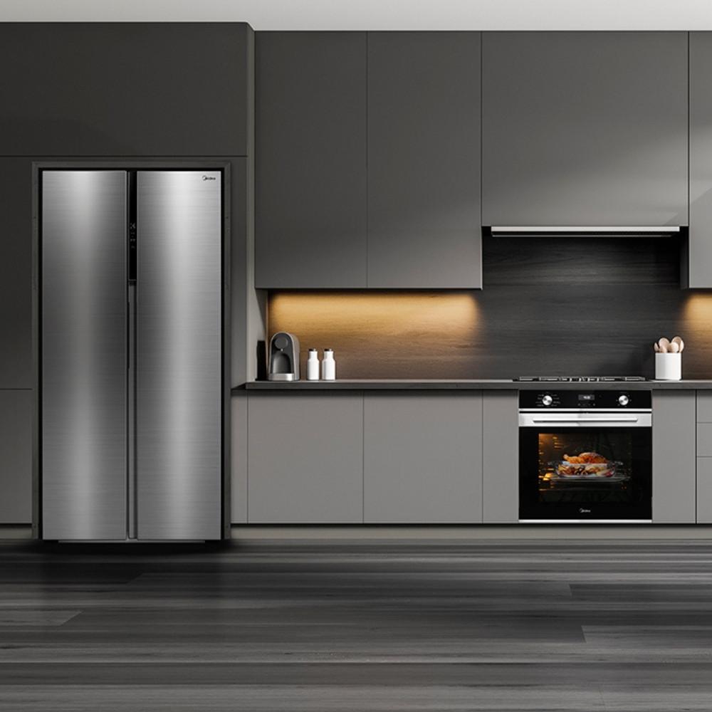 Geladeira Midea MD-RS598FGA Inverter Side By Side 442L - 10