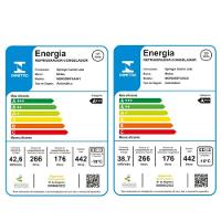 Geladeira Midea MD-RS598FGA Inverter Side By Side 442L