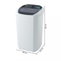 Lavadora de Roupas Wanke Comfort LWBE100T3 Semiautomática 10Kg - 3