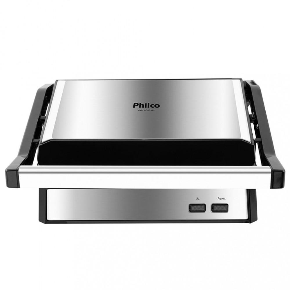 Grill e Sanduicheira Philco PGR21PI 2 em 1 - 2