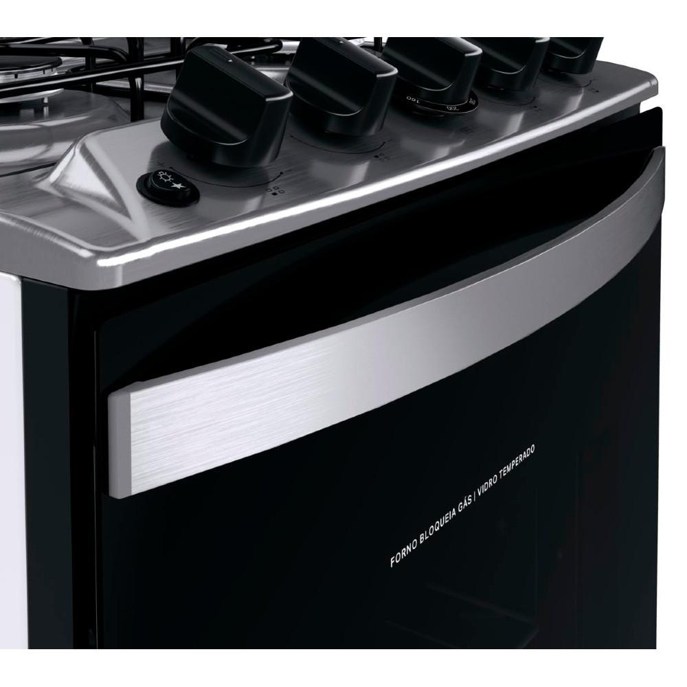 Fogão 4 Bocas Brastemp BFO4NBB Automático - 6