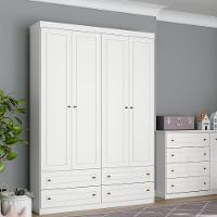 Guarda Roupa Infantil 4 Portas 4 Gavetas Americano Henn - 1