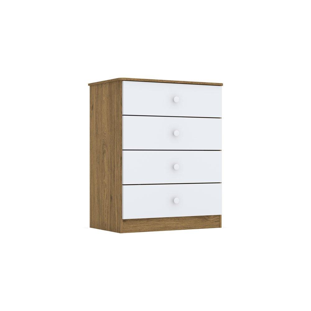 Cômoda Infantil 4 Gavetas Labirinto Henn - 2